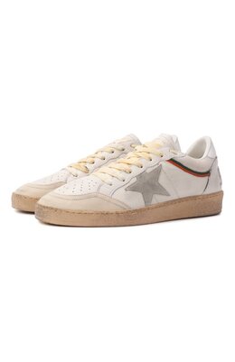 Golden Goose Deluxe Brand: Белые кеды  Ball Star