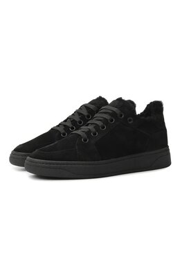 Giuseppe Zanotti Design: Чёрные кеды 