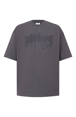 VETEMENTS: Хлопковая футболка 