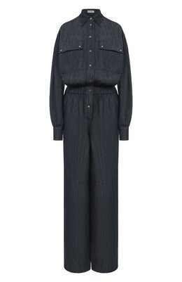 Brunello Cucinelli: Джинсовый комбинезон 