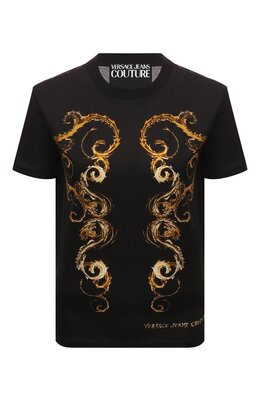Versace Jeans Couture: Хлопковая футболка 