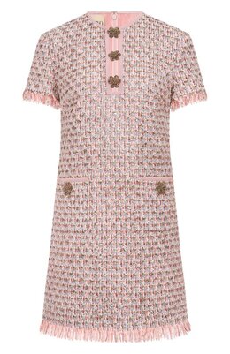 Valentino: Твидовое платье 