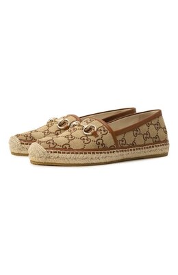 Gucci: Бежевые мокасины 