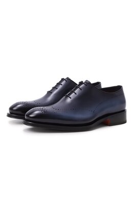Santoni: Синие туфли  Carter