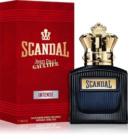 Jean Paul Gaultier Mens Scandal Pour Homme Intense EDP Spray 3.4 oz Fragrances 8435415102728