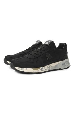 Premiata: Чёрные кроссовки  Mase