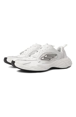 Balenciaga: Белые кроссовки 