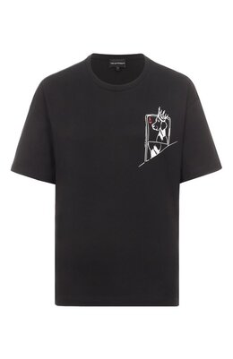Emporio Armani: Хлопковая футболка 