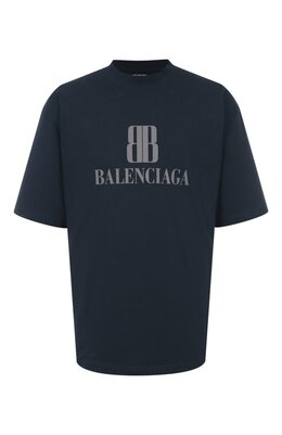 Balenciaga: Хлопковая футболка 