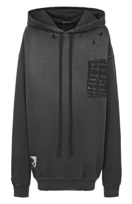 Ann Demeulemeester: Хлопковая толстовка 