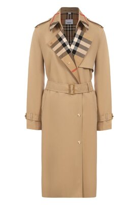 Burberry: Хлопковый плащ 