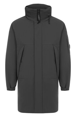 C.P. Company: Серебристый пуховик 