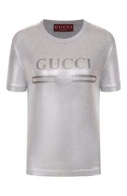 Gucci: Хлопковая футболка 