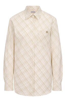 Burberry: Хлопковая рубашка 