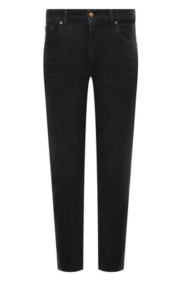 7 For All Mankind: Чёрные джинсы  Slimmy
