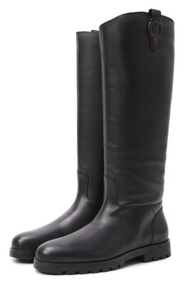Santoni: Чёрные сапоги 