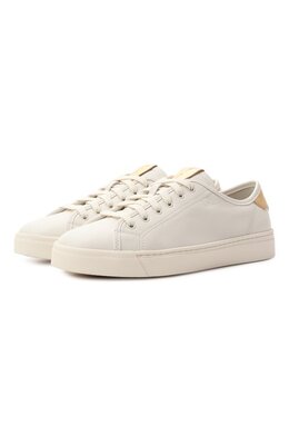 Santoni: Белые кеды 
