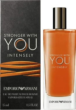 Giorgio Armani Mens Emporio Armani Stronger With You Intensely EDP Spray 0.5 oz Fragrances 3614272231757