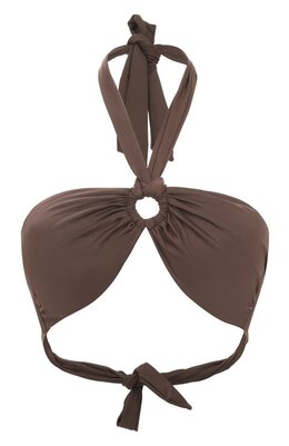 NATAYAKIM: Коричневый топ 