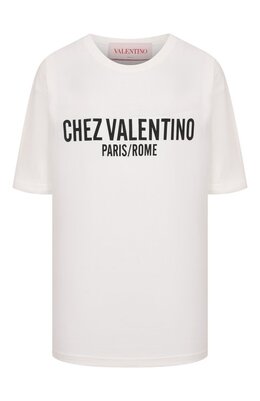 Valentino: Хлопковая футболка 