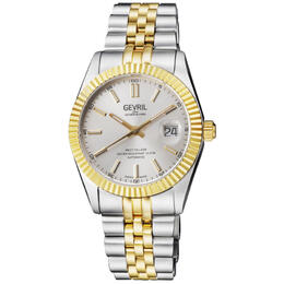 Gevril West Village Mens Automatic Silver Dial Watch - Model No. 48905