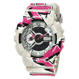 Casio G-Shock Alarm World Time Quartz Analog-Digital Watch ga-110ss-1adr