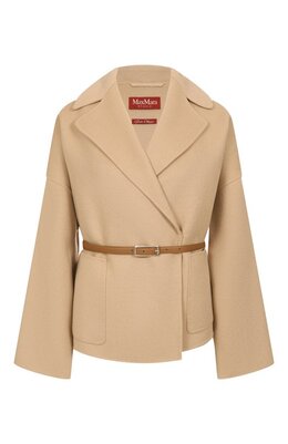Max Mara Studio: Пальто из шерсти 
