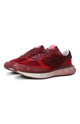 Premiata: Красные кроссовки 