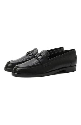 Emporio Armani: Чёрные лоферы 