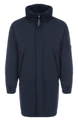 C.P. Company: Серебристый пуховик 