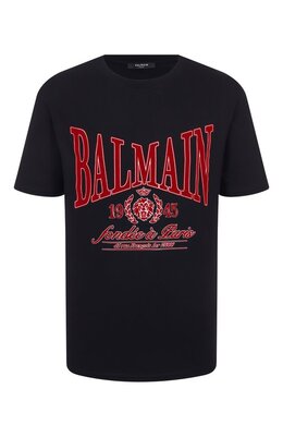 Balmain: Хлопковая футболка 