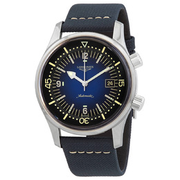 Longines Legend Diver Automatic Blue Lacquered Dial Mens Watch l3.774.4.90.2