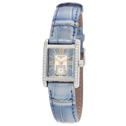 Longines Mini Dolcevita Quartz Diamond Blue Dial Ladies Watch L5.200.0.95.2