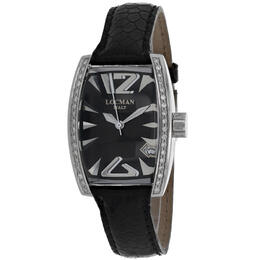 Locman Panorama 151BKD - Ladies Quartz Watch Black Dial
