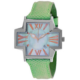 Locman Italy Plus Quartz Ladies Watch 180MOPGR/GRKS