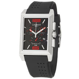 Locman Stealth R Chronograph Mens Watch LO-242BKRD1BK