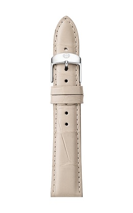 Michele Watch Alligator Leather Cream 18 mm ms18aa010274