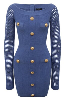 Balmain: Платье из вискозы 