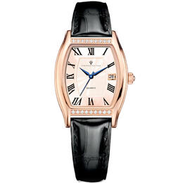 Christian Van Sant Gemma Quartz Rose Gold Dial Ladies Watch cv2445