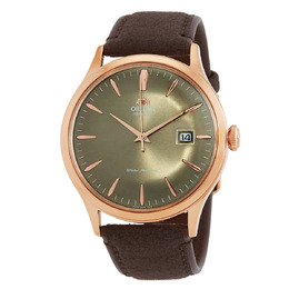 Orient Bambino Version 4 Automatic Brown Dial Mens Watch ra-ac0p04y10b