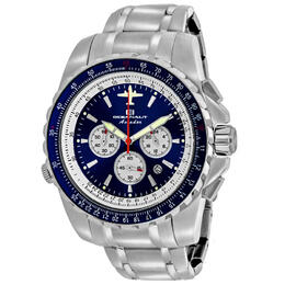 Oceanaut Aviador Pilot Chronograph Blue Dial Men's Watch OC0113