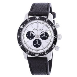 Men's Mathey-Tissot Chronograph Watch, Silver Dial Automatic Movement with Three Sub-Dials - TYPE1968SN
