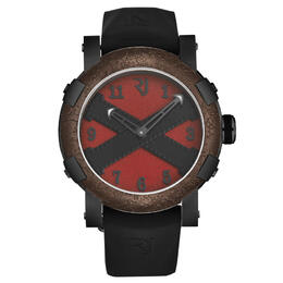 RJ Titanclagrnd Automatic Red Dial Mens Watch rj.tg.au.702.20