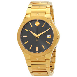 Movado SE Quartz Grey Dial Mens Watch 0607707