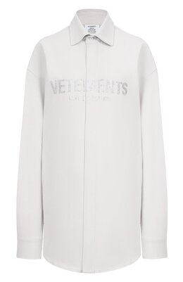 VETEMENTS: Хлопковая рубашка 