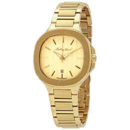 Mathey-Tissot Evasion Quartz Gold Dial Mens Watch H152PDI