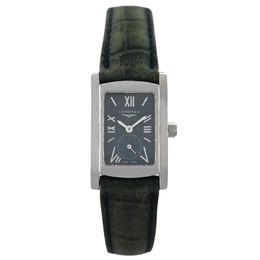 Pre-owned Longines Dolcevita Quartz Blue Dial Ladies Watch L5.1554