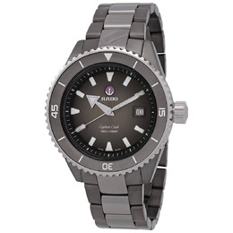 Rado Captain Cook High-Tech Ceramic Diver Automatic Grey Dial Mens Watch r32144102