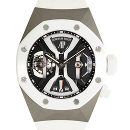 Audemars Piguet Royal Oak Concept GMT Tourbillon Skeleton Dial Hand Wind Mens Watch 26580IO.OO.D010CA.01