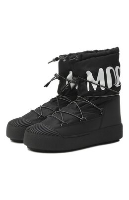 Moon Boot: Чёрные сапоги 